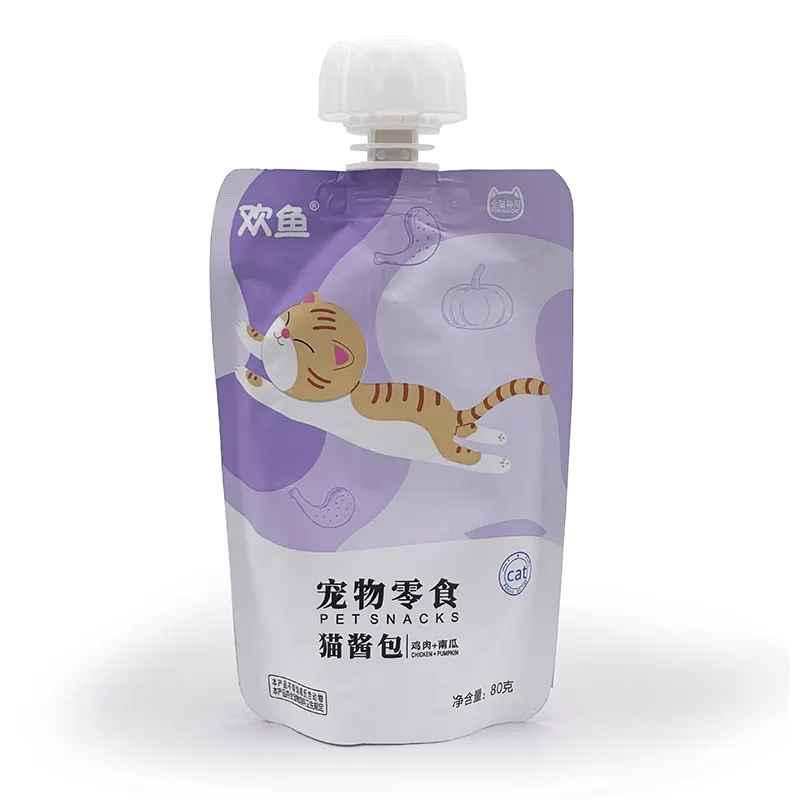 cat chicken pumpkin gravy pouch