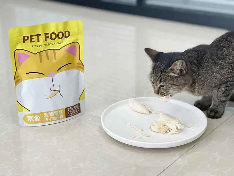 freeze dried chicken breasts for cats