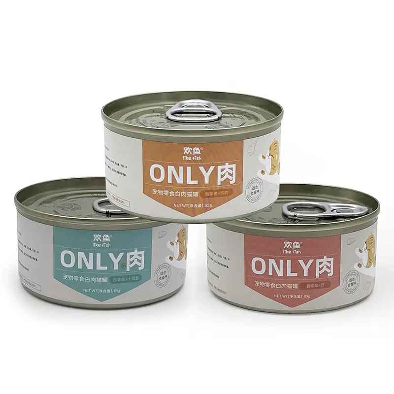 hsviko lickable canned wet cat food serie
