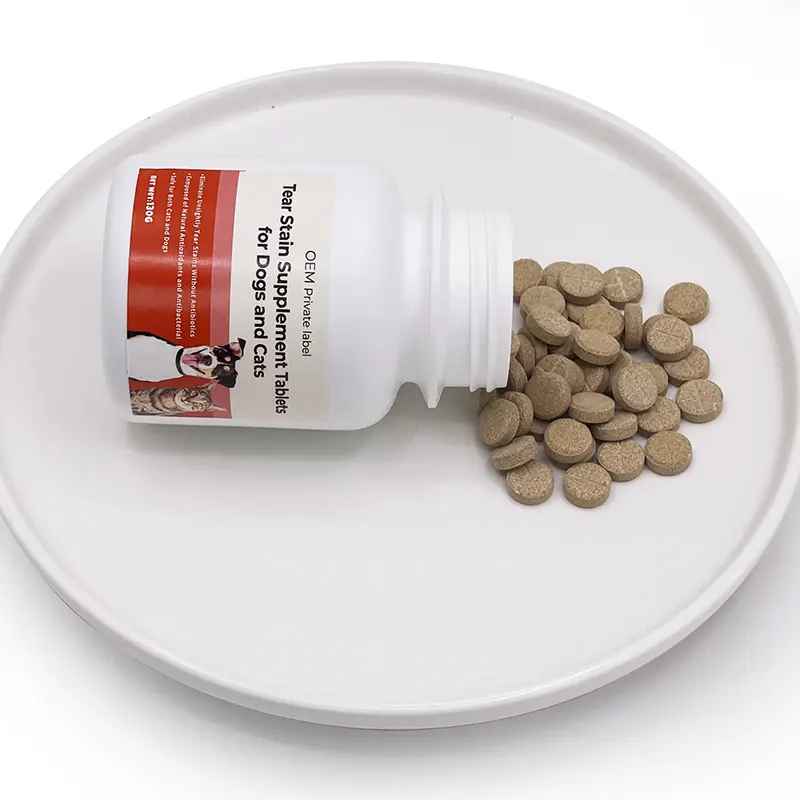 natural tear stain supplement for dogs and cats