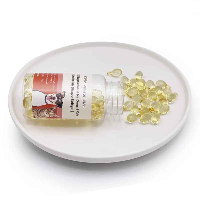 omega fish oil softgels for dogs and cats