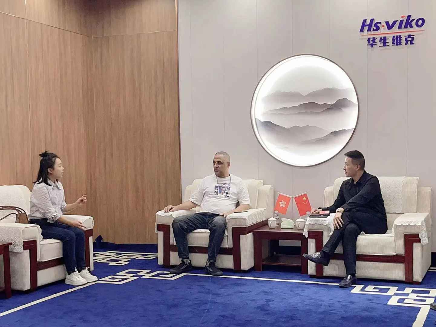 lishan visits hsviko factory