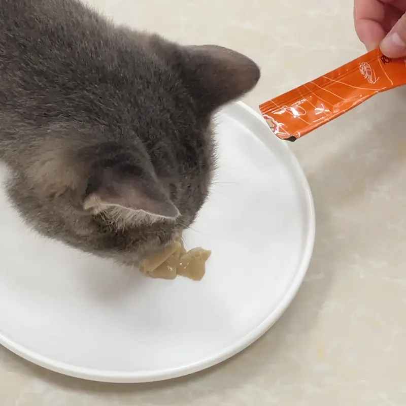 salmon cat creamy treats