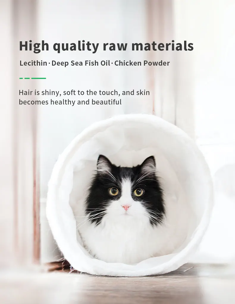 lecithin soft chewable tablets for dogs and cats features