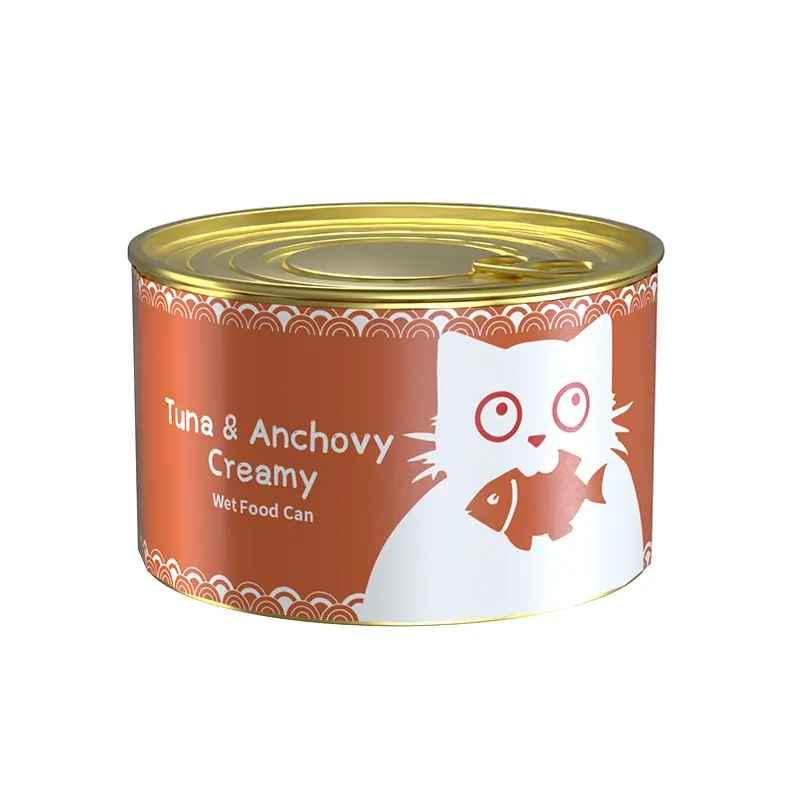 tuna anchovy creamy wet food can