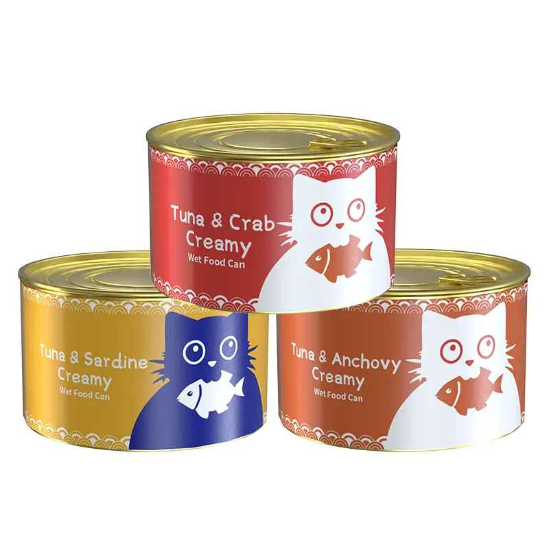 tuna cat wet food can